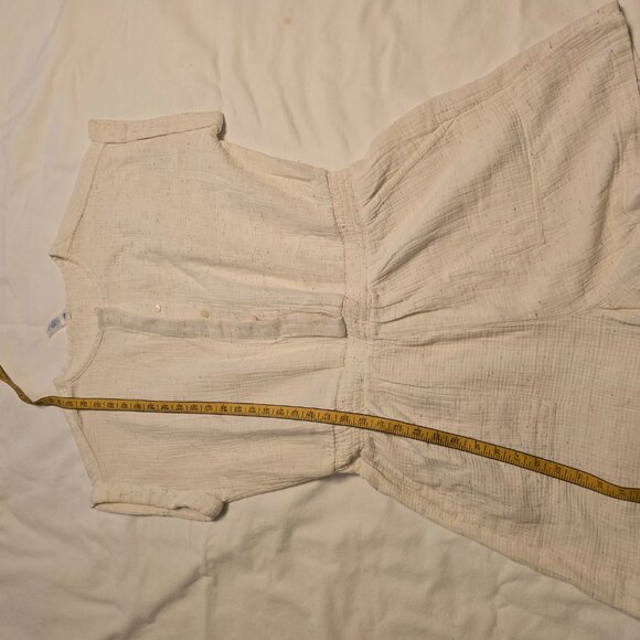 Lou & Grey Cream Casual Romper with Raglan Sleeves - Picture 3 of 4